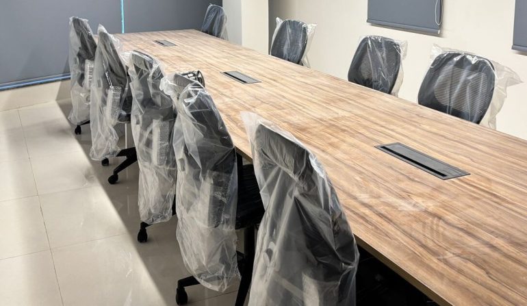 meeting room at rudhra coworks