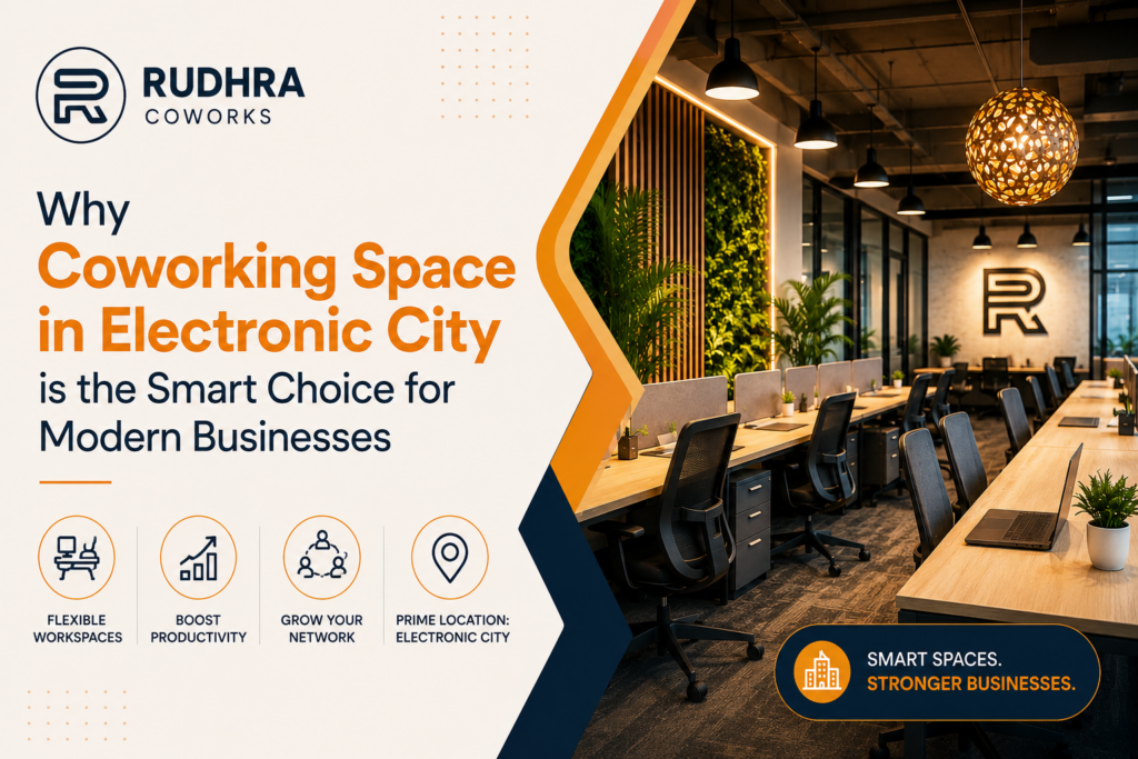 why coworking space in electronic city the smart move